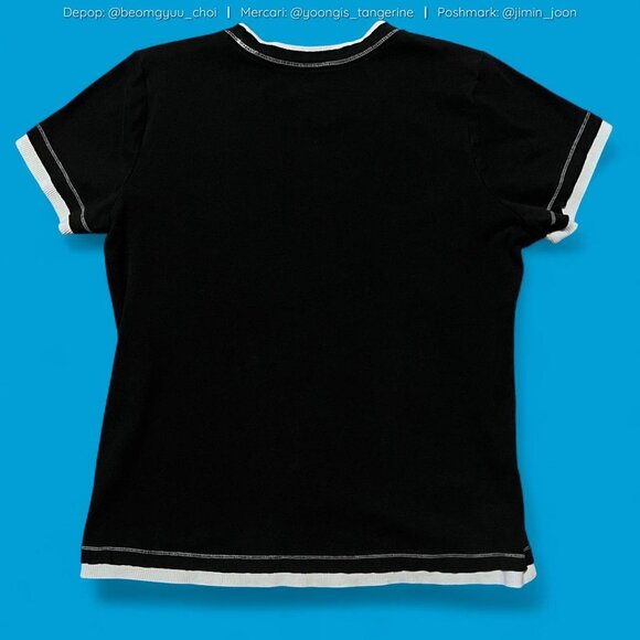 Black and white t-shirt - Picture 2 of 4